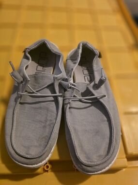 Hey Dude Lightweight Slip-On Shoes - Light Gray